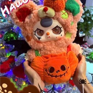 Baby 3 400 Halloween Pumpkin vinyl and  Plush Doll